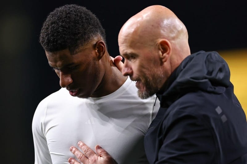 HLV Erik ten Hag tin Marcus Rashford sẽ sớm cải thiện phong độ.