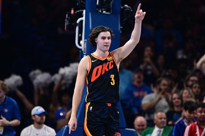 Josh Giddey đang có phong độ tốt tại OKC