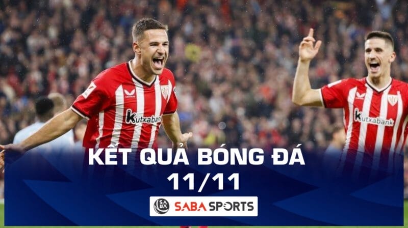 Kết quả bóng đá hôm nay 11/11: Athletic thắng nghẹt thở, Monchengladbach hủy diệt đối thủ