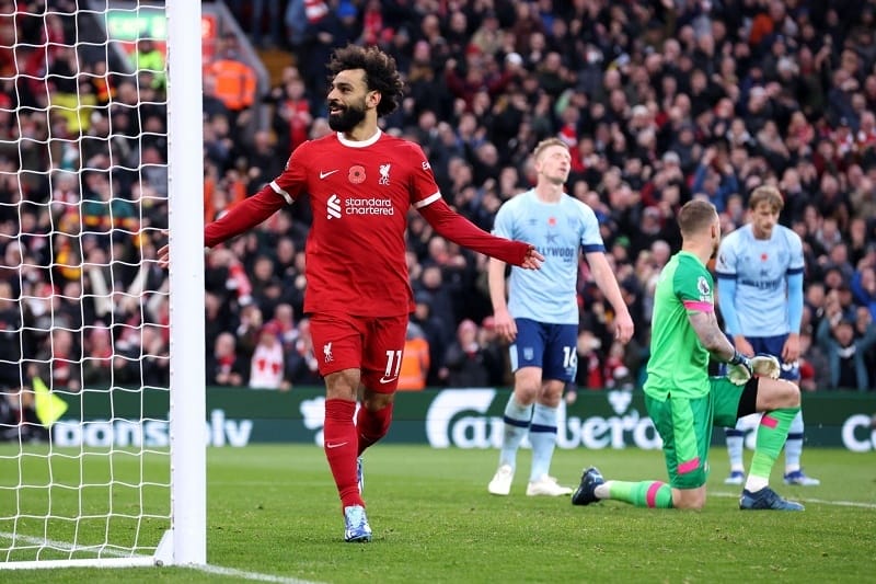 Mohamed Salah là người ghi bàn mở tỷ số.