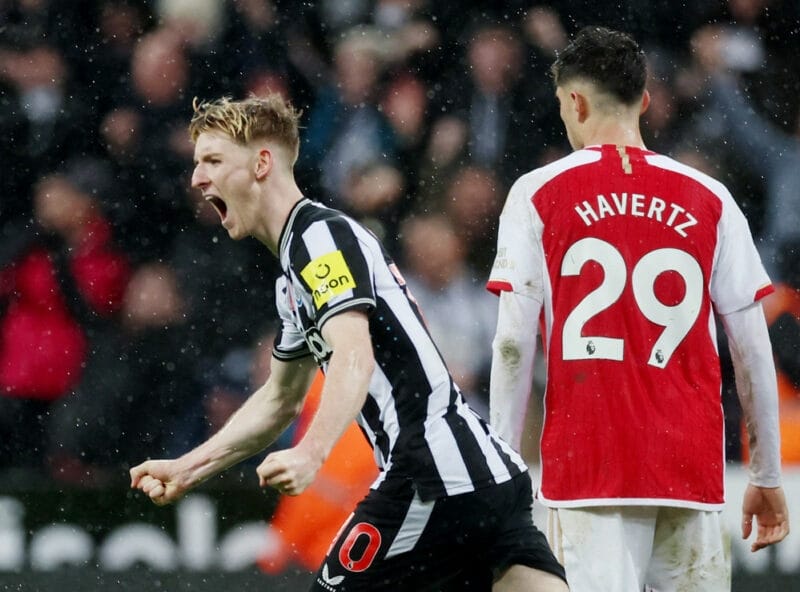 Havertz chơi khá ổn trước Newcastle nhưng lại thiếu đột biến trong tấn công