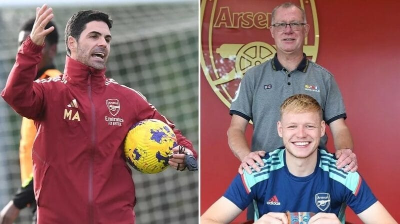 Mikel Arteta, Arron Ramsdale