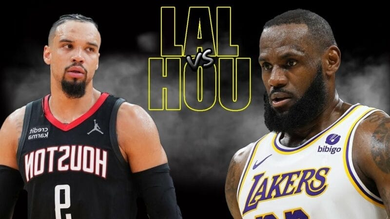 Highlights Lakers vs Rockets, NBA 2023/24