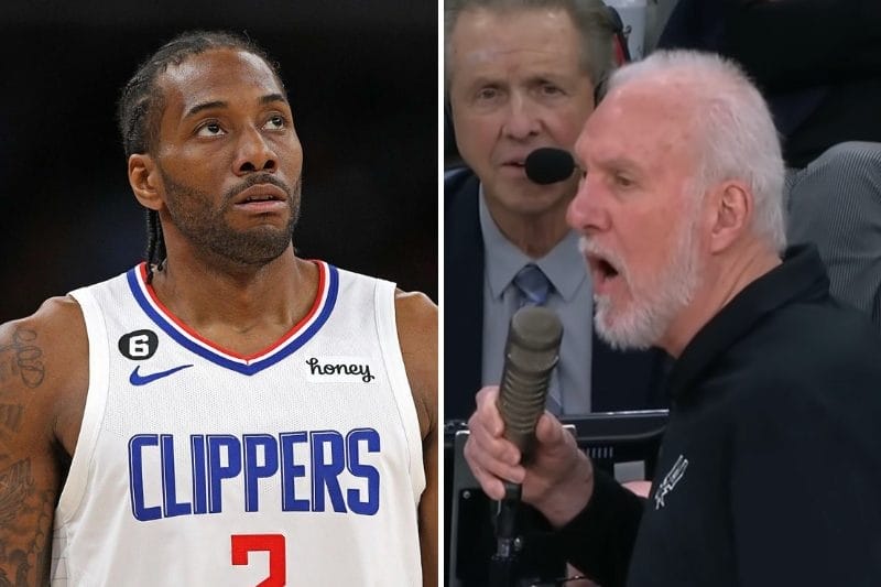 HLV Gregg Poppovich kêu gọi CĐV ngừng la ó Kawhi Leonard.