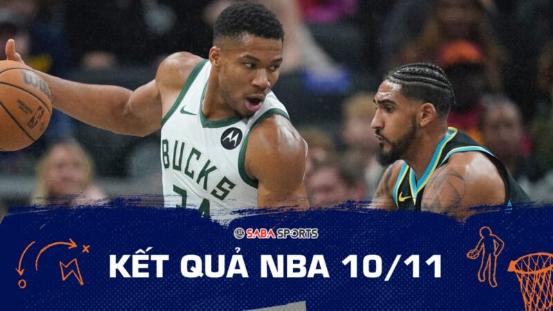 Kết quả NBA hôm nay ngày 10/11: Bucks gây thất vọng, Hawks thắng kịch tính