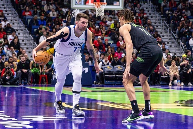 Doncic và đồng đội vừa hứng chịu thất bại