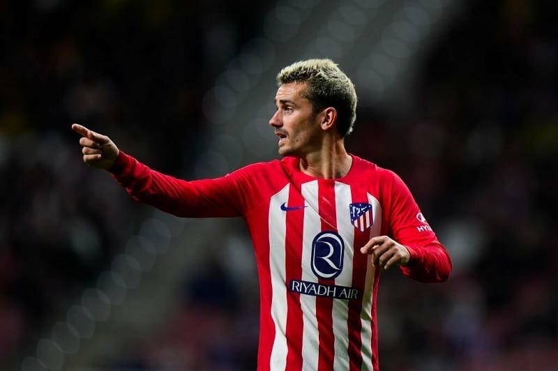 Griezmann đang sở hữu số bàn thắng nhiều thứ 2 giải đấu