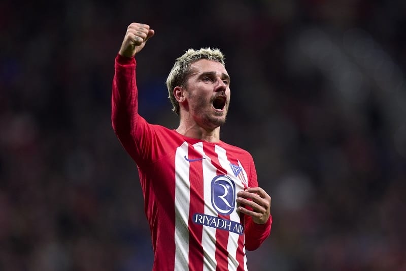 Griezmann đang thu hút sự quan tâm từ Man United