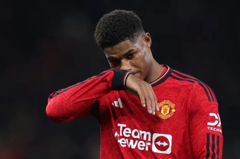 Rashford bỏ lỡ trận Fulham.