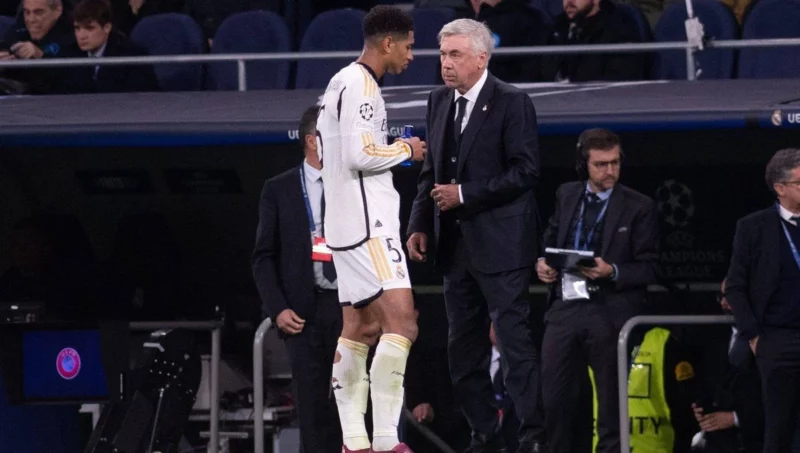 Cả HLV Ancelotti cũng không ngờ Bellingham thăng hoa như vậy