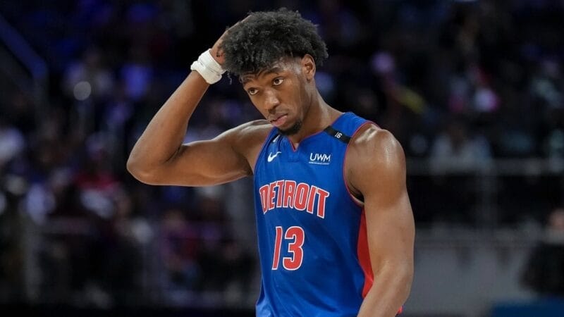 James Wiseman đang gặp nhiều khó khăn tại Pistons