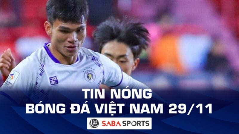 Tin nóng bóng đá Việt Nam hôm nay ngày 29/11: Hà Nội thua trắng trước Pohang, 'Hải Phòng có 50% cơ hội đi tiếp'