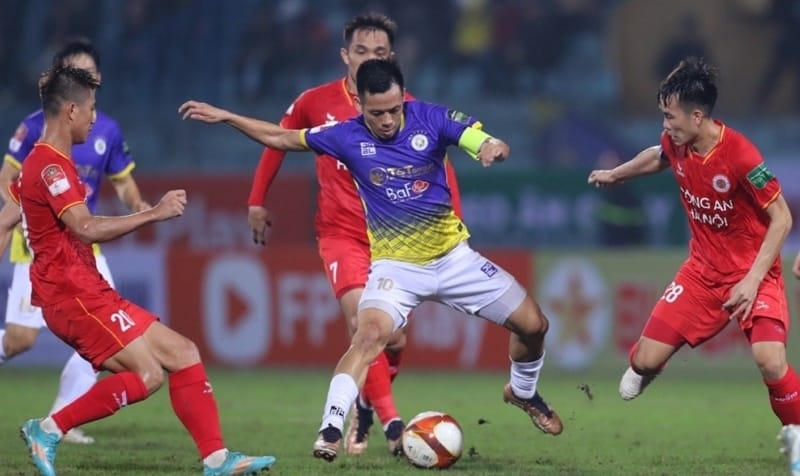 Tâm điểm vòng 3 V-League là trận derby thủ đô. Ảnh: VOV.