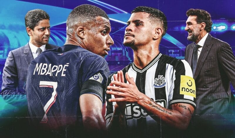 Trực tiếp bóng đá PSG vs Newcastle