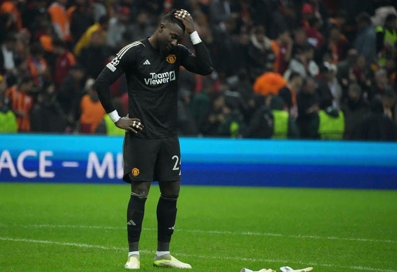 Andre Onana là nguyên nhân Man United bị Galatasaray cầm hòa.