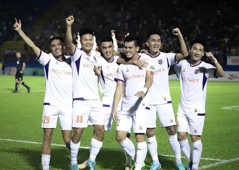 Bình Dương đang có phong độ rất cao (Ảnh: Becamex Binh Duong FC).