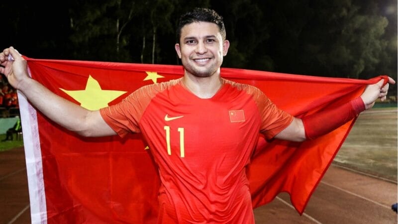 Elkeson đã chơi gần 20 trận cho ĐTQG Trung Quốc