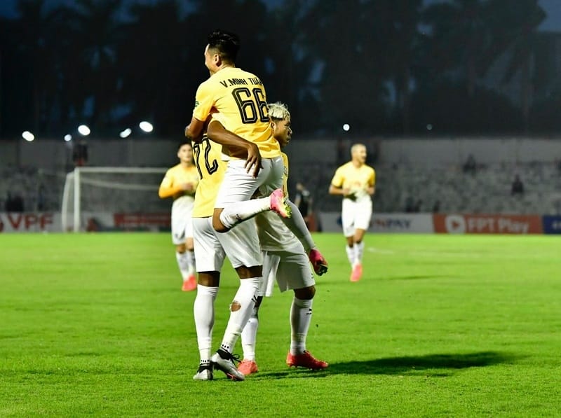 Bình Định có chiến thắng dễ dàng trước Hà Tĩnh (Ảnh: MerryLand Quy Nhon Binh Dinh Football Club).