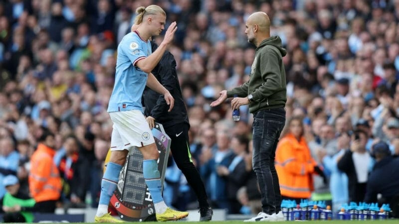 Man City chưa thông báo cụ thể về chấn thương của Haaland.