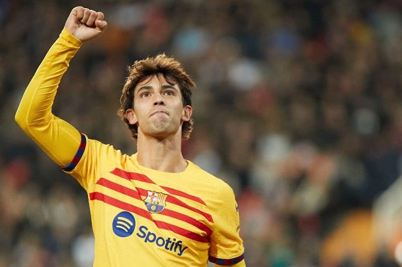 Joao Felix đang hạnh phúc tại Barcelona.