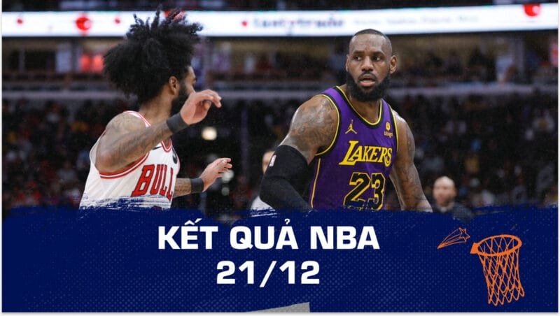 Kết quả NBA hôm nay ngày 21/12: LA Clippers tiếp tục bay cao, Lakers lại chuốc thất bại