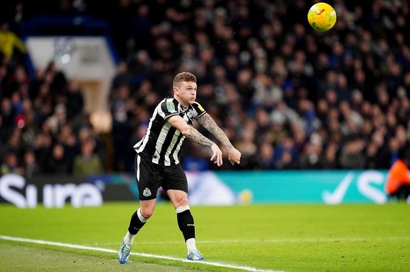 Kieran Trippier là tội đồ khiến Newcastle bị loại.