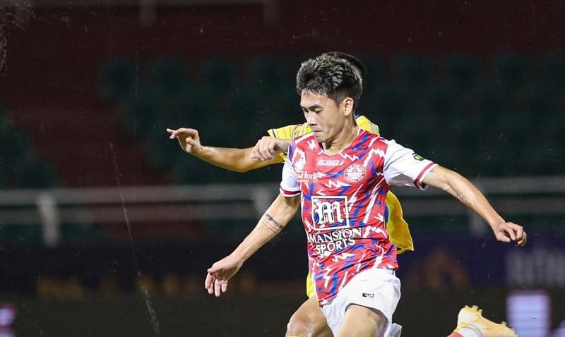 Hiệp một diễn ra mà không có bàn thắng nào (Ảnh: Ho Chi Minh City FC).