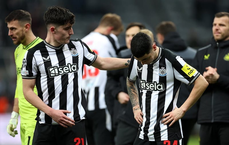 Newcastle không may khi rơi vào bảng đấu khó