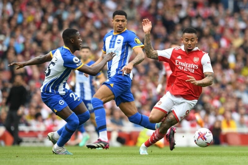 Arsenal đã gặp rất nhiều khó khăn trong cuộc tiếp đón Brighton mùa trước.