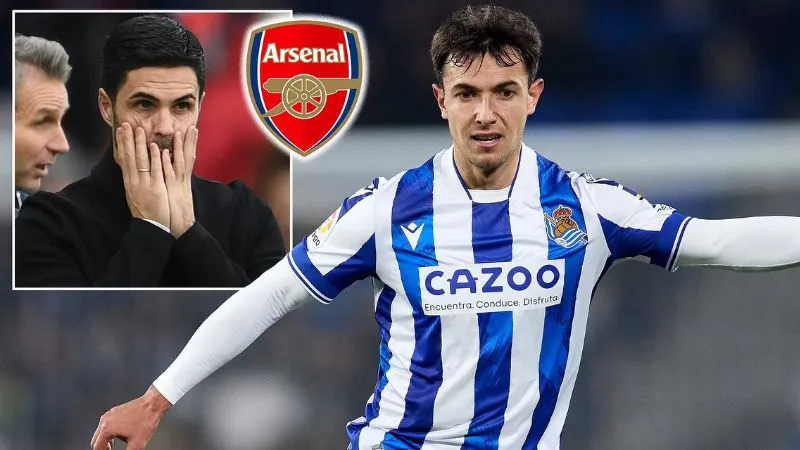 Ngoại Hạng Anh: Arsenal sẵn sàng kích nổ bom tấn từ Real Sociedad