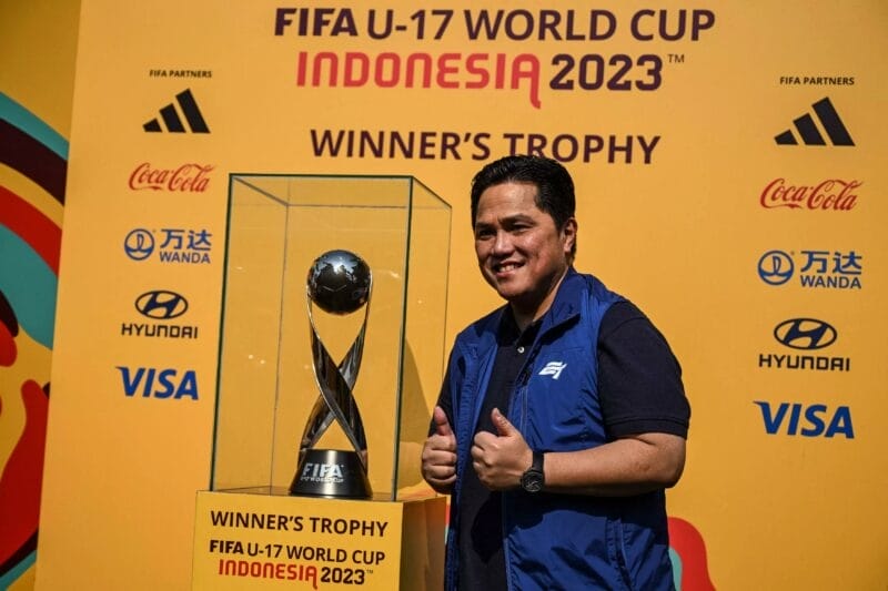 Chủ tịch Erick Thohir có những chia sẻ về kế hoạch phát triển bóng đá Indonesia