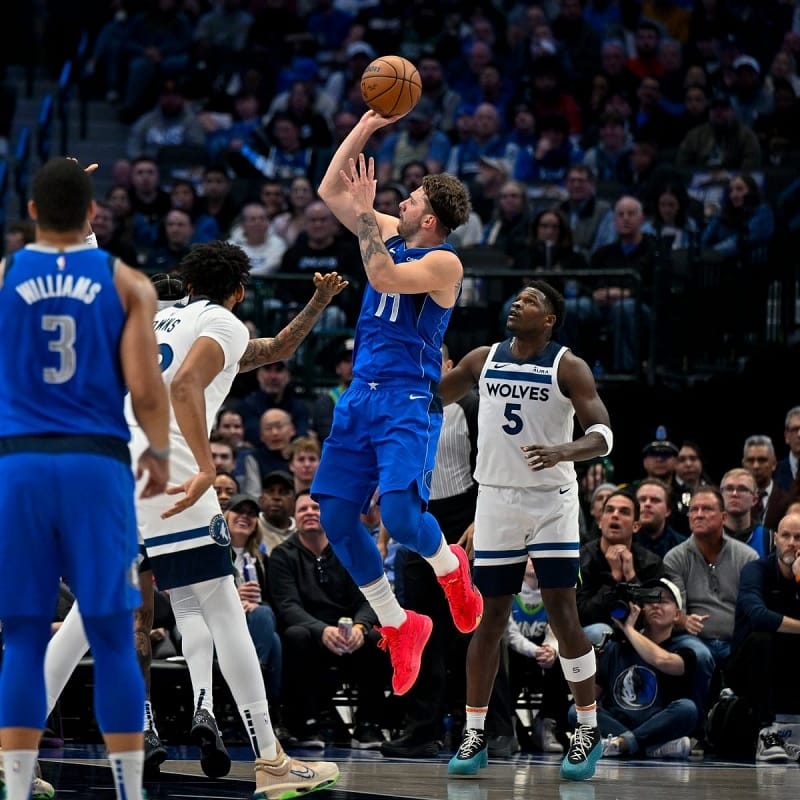 Doncic không thể đưa Mavs đến chiến thắng trước Timberwolves