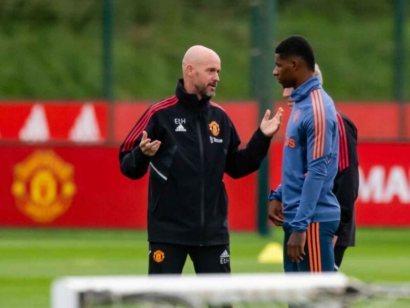 Erik ten Hag, Marcus Rashford