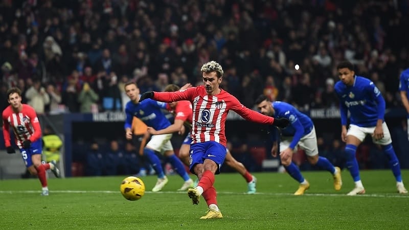 Griezmann lập cú đúp trước Getafe