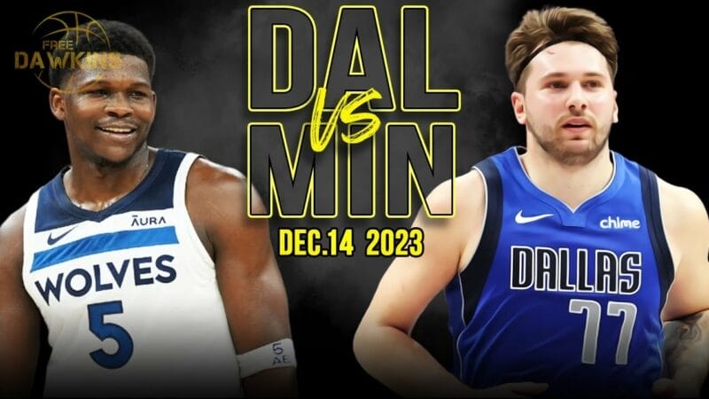 Highlights Mavericks vs Timberwolves, NBA 2023/24