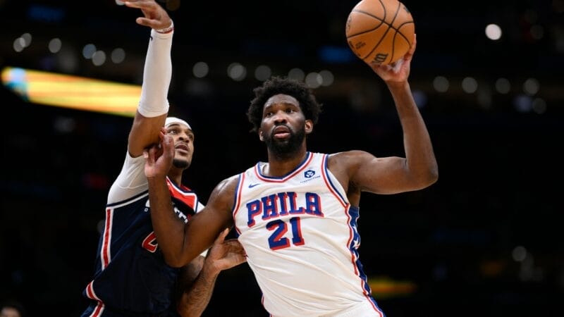 Embiid có lần thứ 6 ghi ít nhất 50 điểm trong sự nghiệp