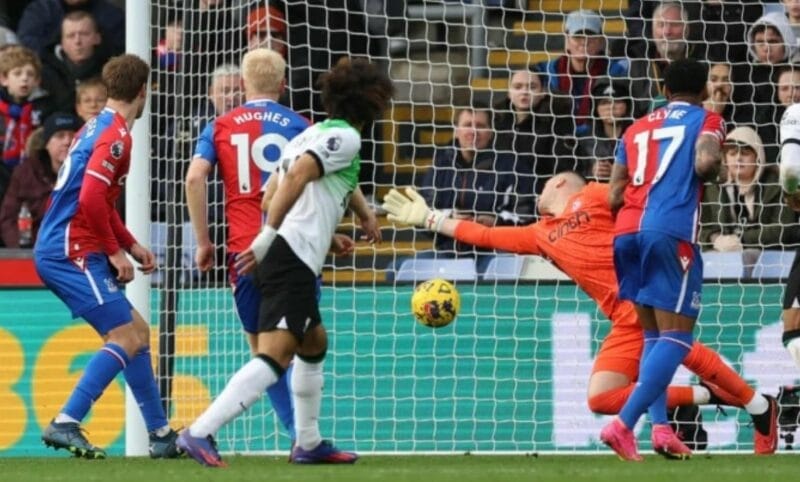 Kết quả bóng đá Crystal Palace vs Liverpool