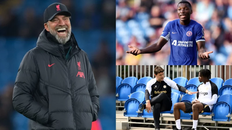 Klopp hài hước khi nói về việc mua hụt Caicedo và Lavia