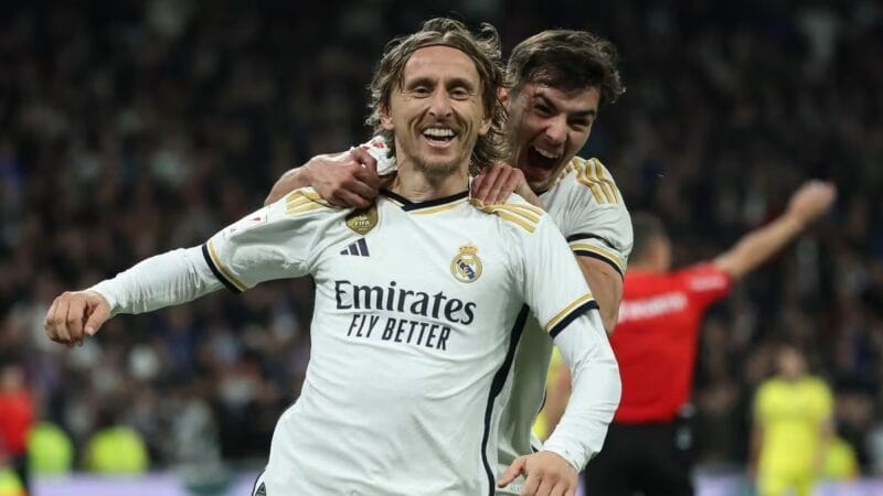 Luka Modric tỏa sáng trong ngày Real Madrid giành 3 điểm