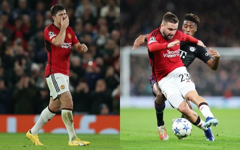 Maguire và Shaw gặp vấn đề ở trận đấu với Bayern