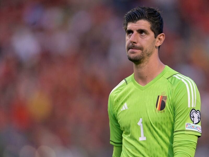 Thủ môn Thibaut Courtois có thể sẽ không góp mặt cùng ĐT Bỉ tại Euro 2024.