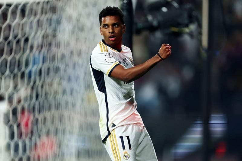 Rodrygo xuất hiện đúng lúc để gia tăng cách biệt cho Real Madrid.