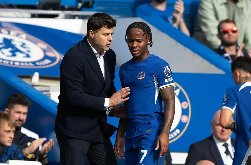 HLV Pochettino đánh giá rất cao khả năng đá phạt của Sterling.