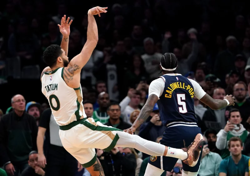 Jayson Tatum thừa nhận pha bóng không tốt của mình.