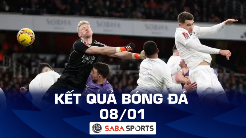 Kết quả bóng đá hôm nay ngày 08/01: Juventus nối dài mạch bất bại, Arsenal tiếp tục gây thất vọng