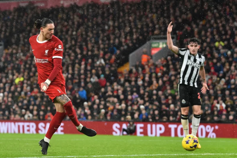 Kết quả bóng đá Liverpool vs Newcastle