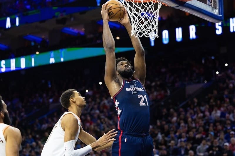 Embiid vừa có một trận đấu ấn tượng