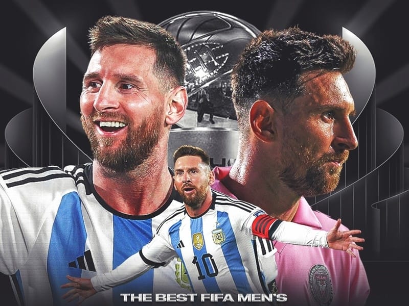 Messi giành FIFA The Best 2023 trong những sự tranh cãi.