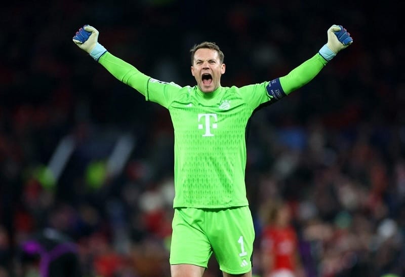 Neuer đã bắt 499 trận cho Bayern