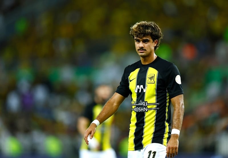 Jota gia nhập Al-Ittihad từ Celtic vào mùa hè năm ngoái